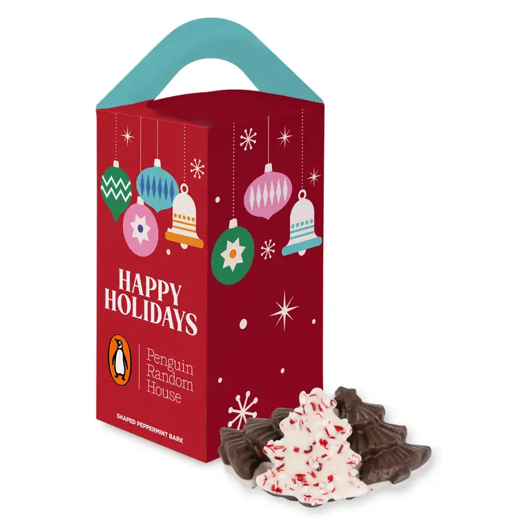Tote Box with Peppermint Bark Shapes #4