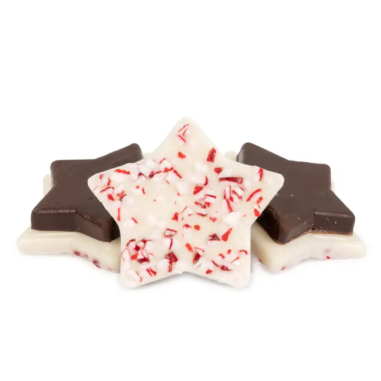 Tote Box with Peppermint Bark Shapes #6