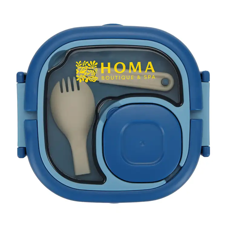 Boîte à lunch Gourmet pour micro-ondes avec ustensiles #3