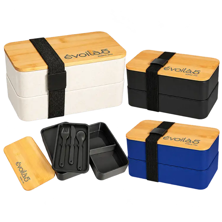 Indulgent II Two-Tier Lunch Box