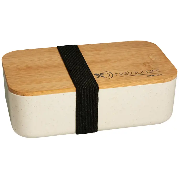 Indulgent Bamboo-Lid Lunch Box #3