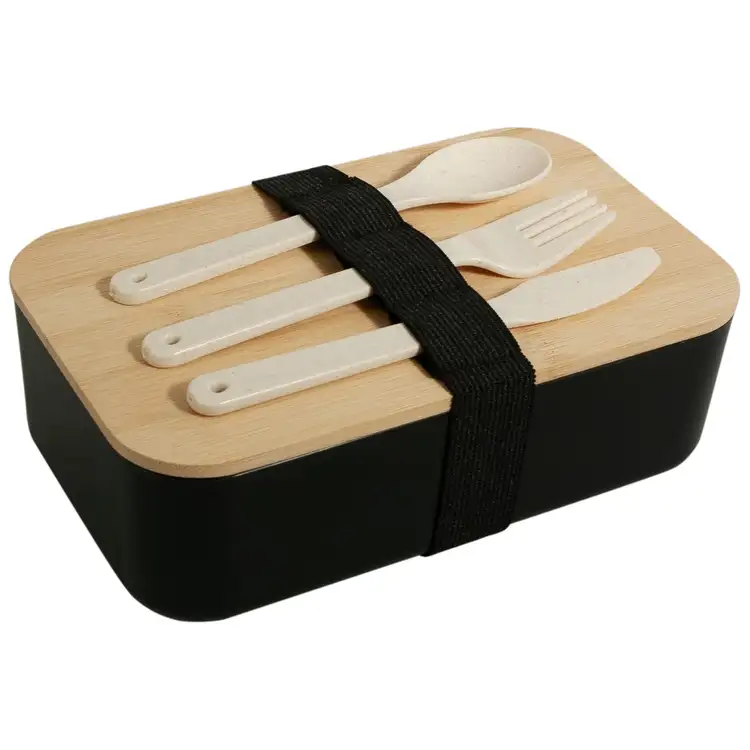 Indulgent Bamboo-Lid Lunch Box #5