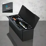 Boîte à vin Bergamo pour 1 bouteille de 750 ml