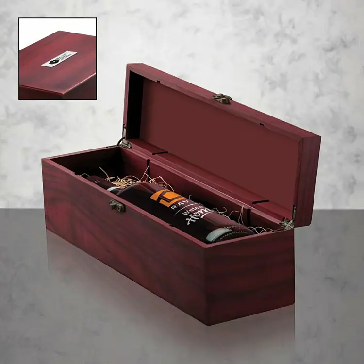 Boîte à vin Goddard pour 1 bouteille de 750 ml
