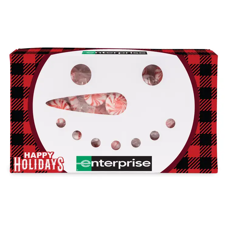 Boîte bonhomme de neige avec menthes Starlight #2