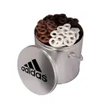 Boîte cadeau de mini bretzels chocolatés et au yogourt 1 gallon