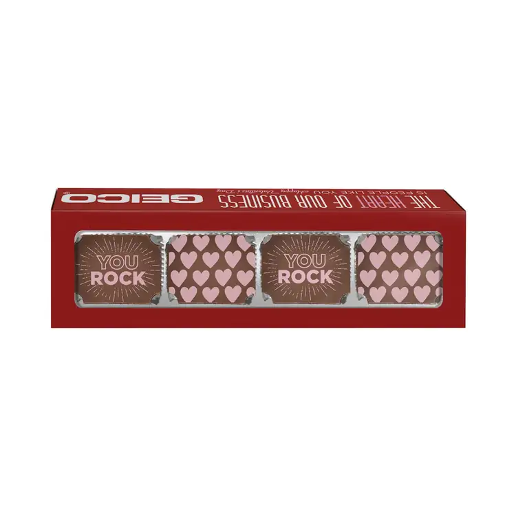 You Rock Slider Box With Chocolate Pieces