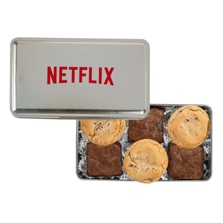 Boîte de 3 brownies et 3 biscuits Fresh Beginnings