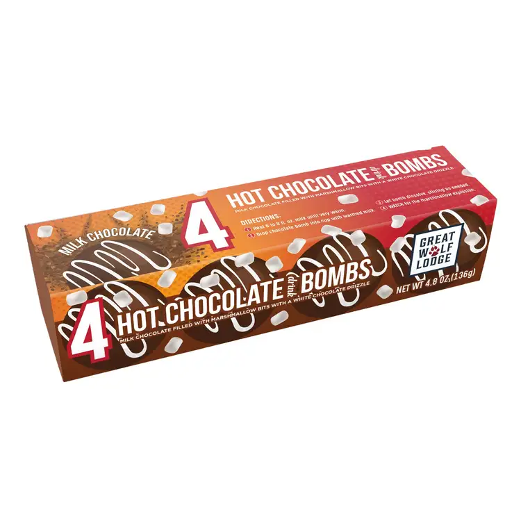 Box of 4 hot chocolate bombs #2