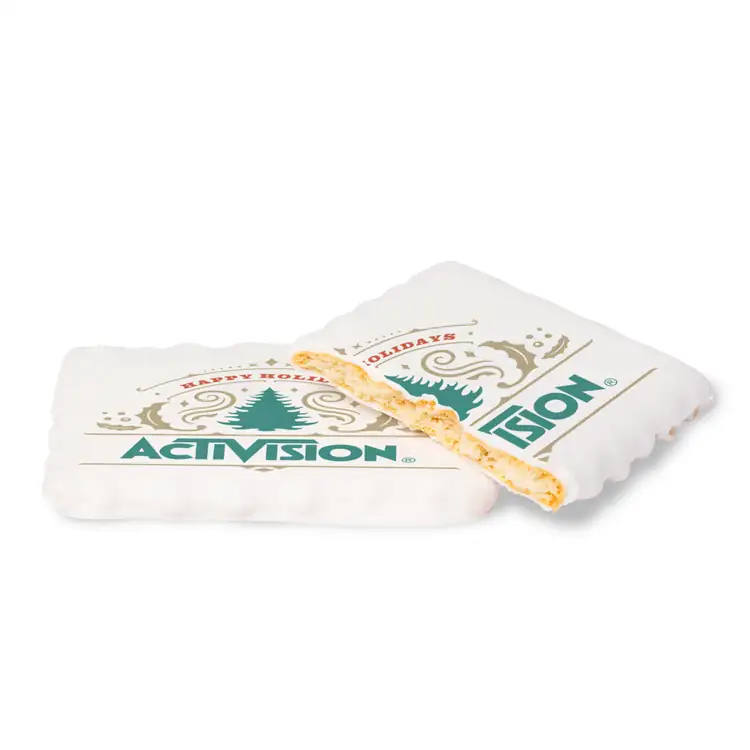 Boîte de 6 biscuits glacés rectangulaires #5