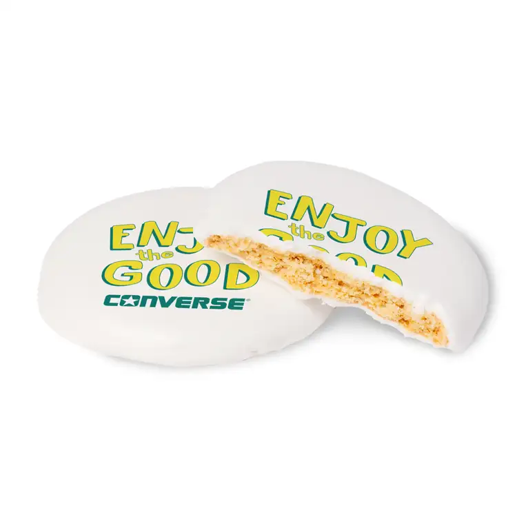 Boîte de 6 biscuits glacés ronds #5