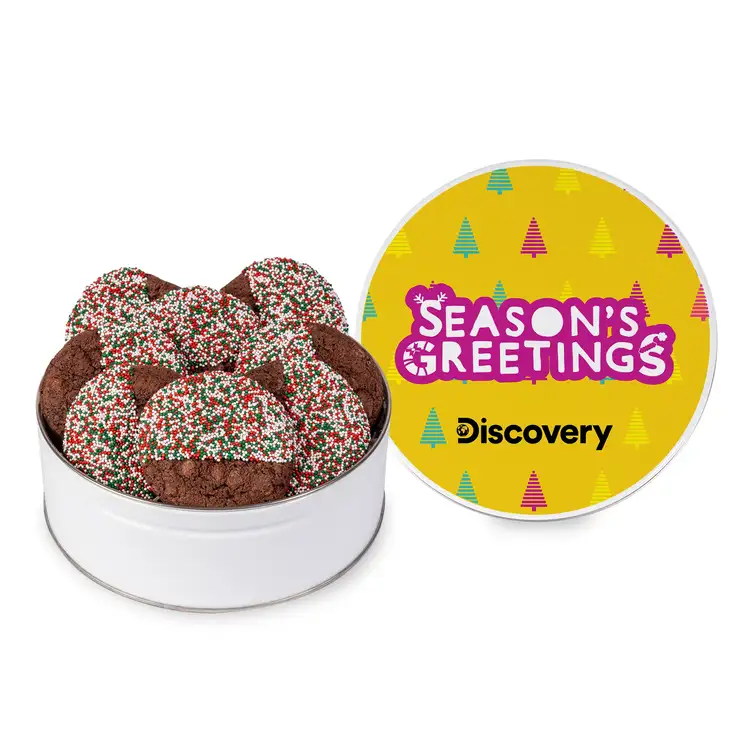 Decadent Chocolate French Sable Cookie in Gift Tin #2