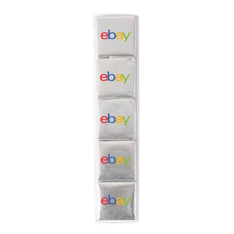 Ten Piece Chocolate Foiled Square Acetate- Full Color #4