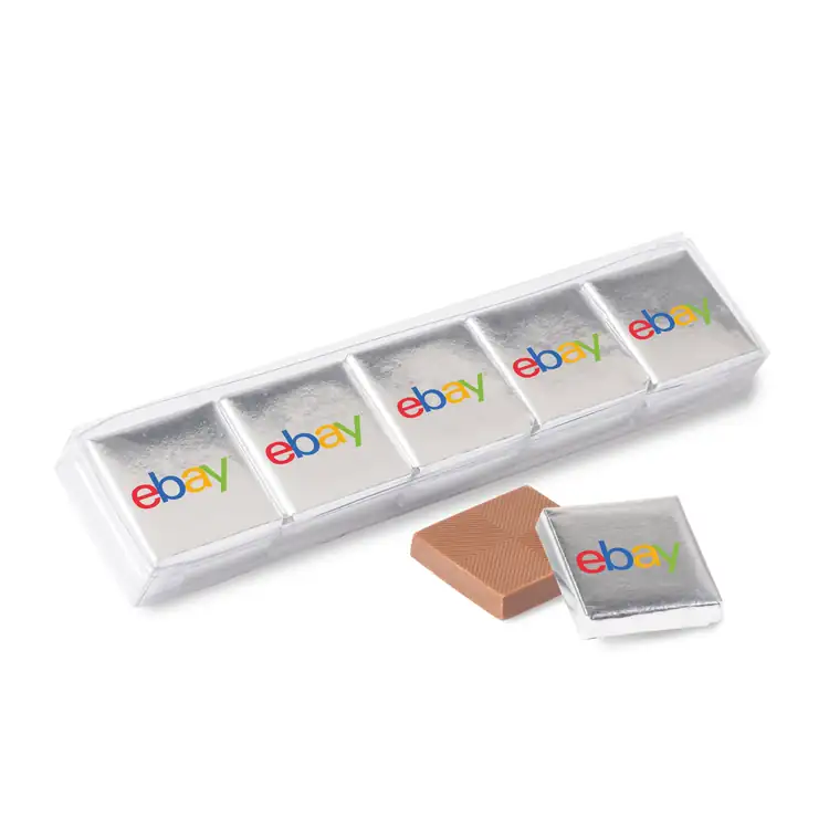 Ten Piece Chocolate Foiled Square Acetate- Full Color #5