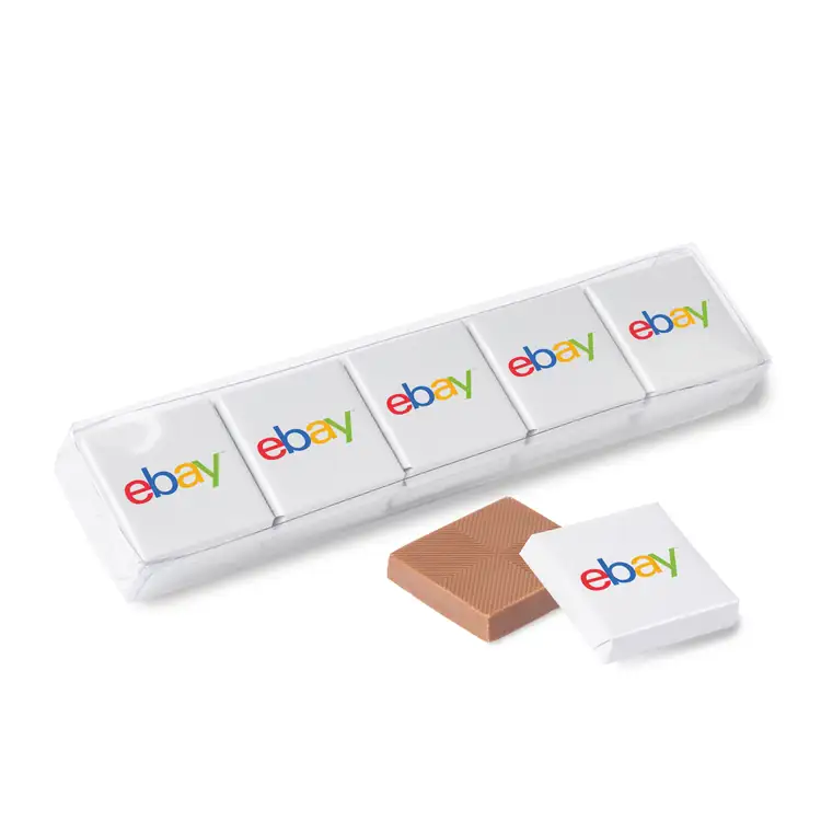 Ten Piece Chocolate Foiled Square Acetate- Full Color #7