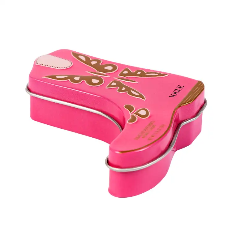 Pink Cowboy Boot Mint Tin #3