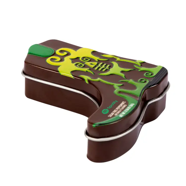 Boîte de menthes en forme de botte western - Vert #3