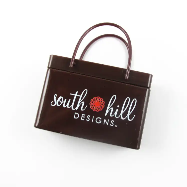 Brown Shopping Bag Mint Tin