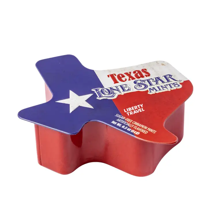 Boîte de menthes en forme du Texas #2