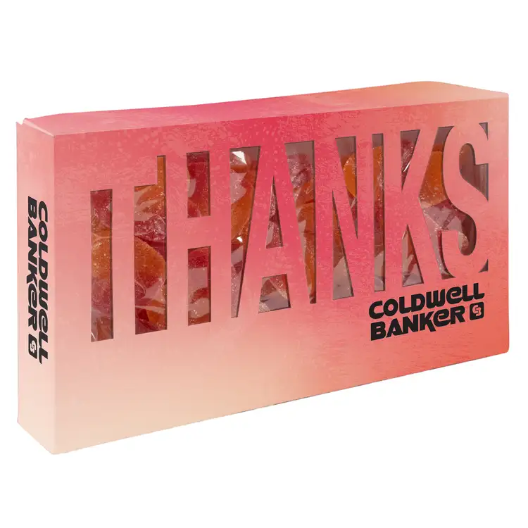 Die Cut Box with Sour Peachy Hearts 10 oz #5