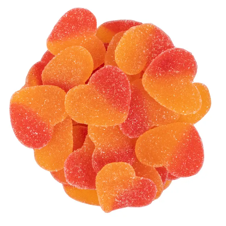 Die Cut Box with Sour Peachy Hearts 10 oz #8