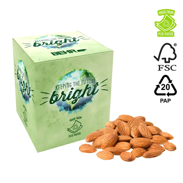 Eco Box of Roasted Almonds 3.50 oz