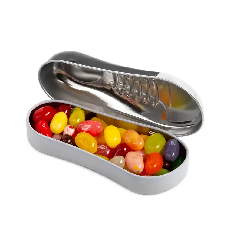 Sneaker Shaped Tin with Jelly Belly Jelly Beans