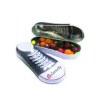 Sneaker Shaped Tin with Skittles Candy