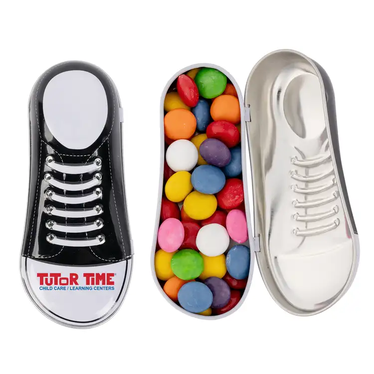 Sneaker Shaped Tin with Chocolate Buttons