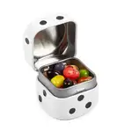 Dice Shaped Tin with Jelly Belly Jelly Beans