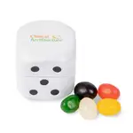 Dice Shaped Tin with Jelly Beans