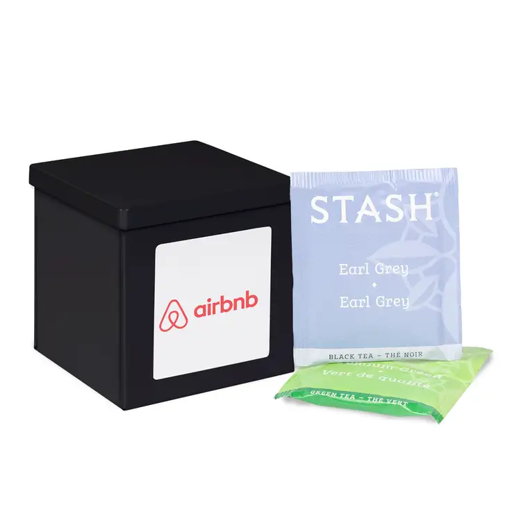 Tin with an assortment of 8 tea bags #2