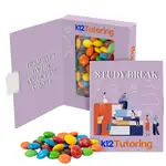 Boîte-livre à fenêtre avec M&M's assortis 3 oz
