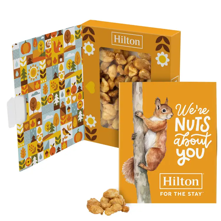 Book Window Box- Honey Roasted Peanuts