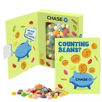 Boîte-livre à fenêtre avec bonbons Jelly Belly 3 oz
