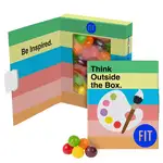 Boîte-livre à fenêtre avec bonbons fruités acidulés 3.3 oz