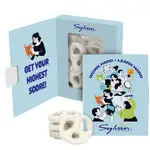 Boîte livre à fenêtre de mini bretzels au yogourt