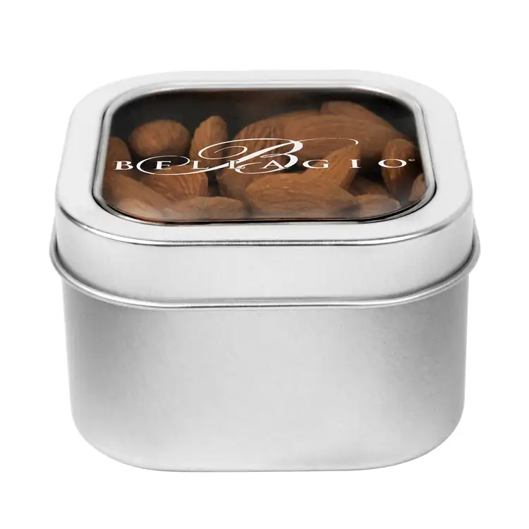 3-inch Window Tin with Almonds #4