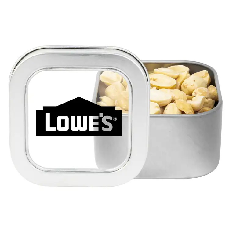 2-1/2-inch Window Tin with Peanuts