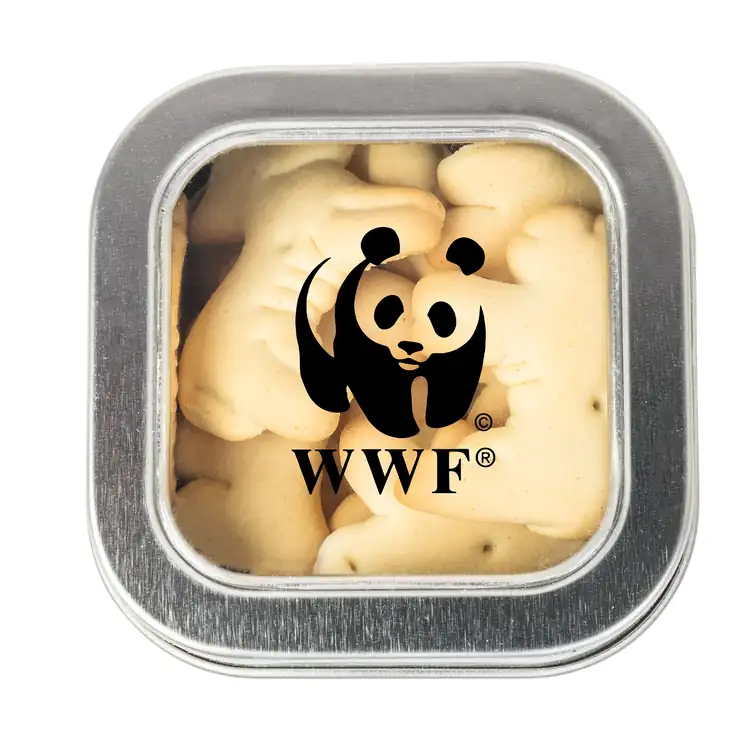 2-1/2-inch Window Tin with Animal crackers #3