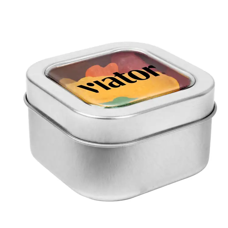 2-1/2-inch Window Tin with Swedish Fish candies #5