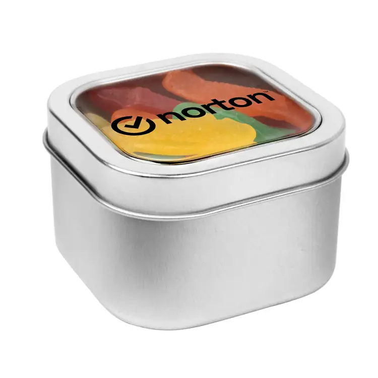 3-inch Window Tin with Swedish Fish candies #5