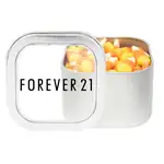 3-inch Window Tin with Candy corn
