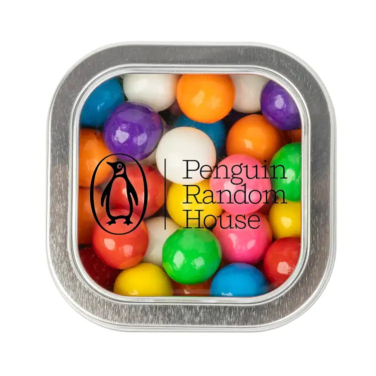 3-inch Window Tin with Gumballs #3