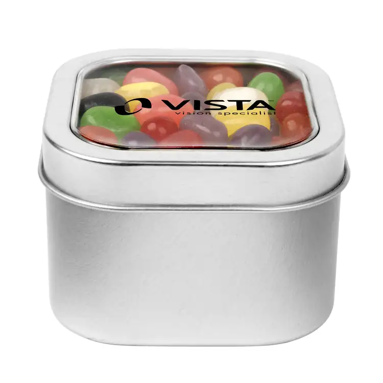 3-inch Window Tin with Assorted jelly beans #4