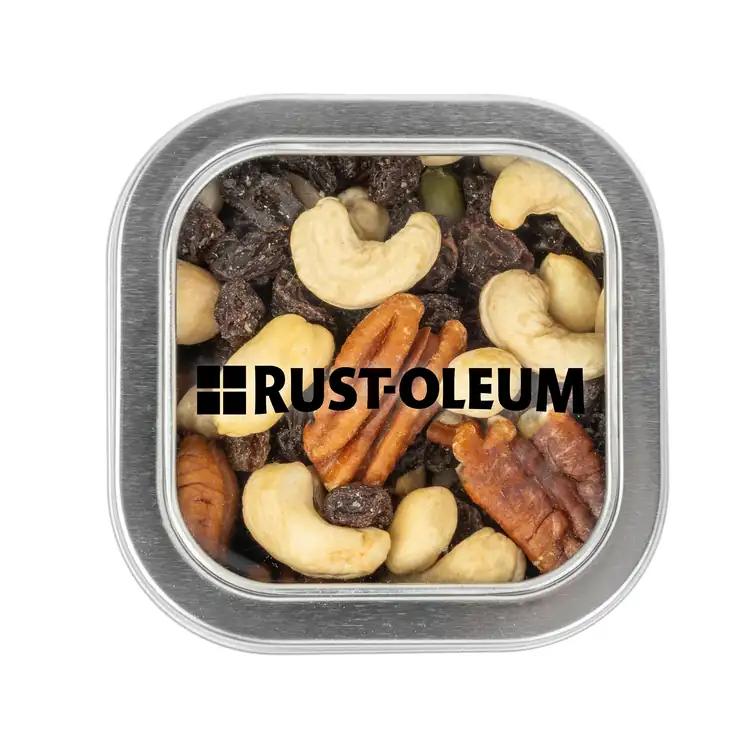 3-inch Window Tin with Trail mix #3