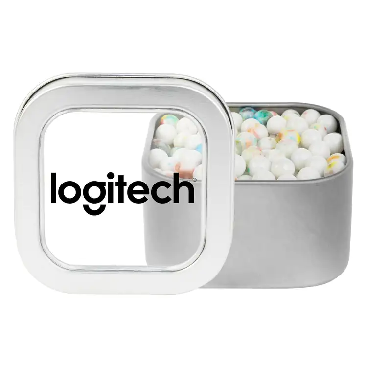 2-1/2-inch Window Tin with Mini jawbreakers