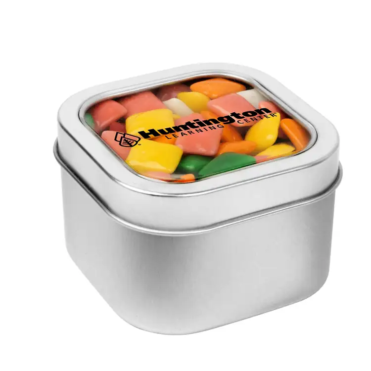 Boîte métallique à fenêtre de mini gommes Chicklets 3 po #5