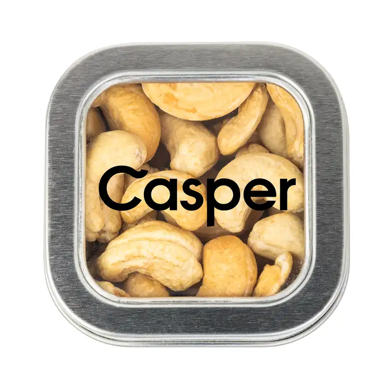 2-1/2-inch Window Tin with Cashews #3