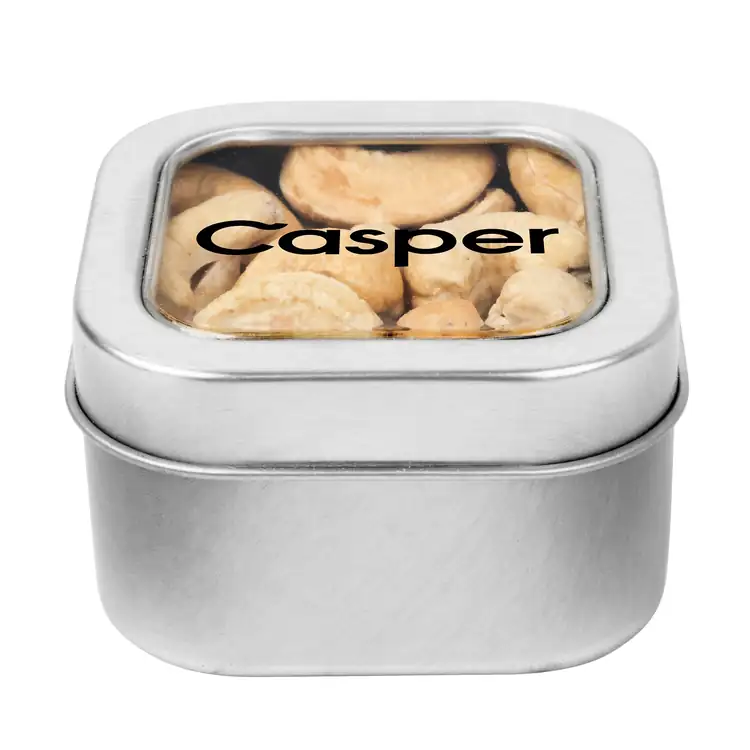 2-1/2-inch Window Tin with Cashews #4